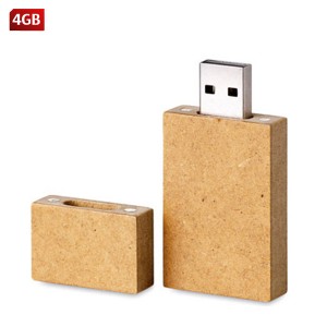 USB Cartón Rectangular